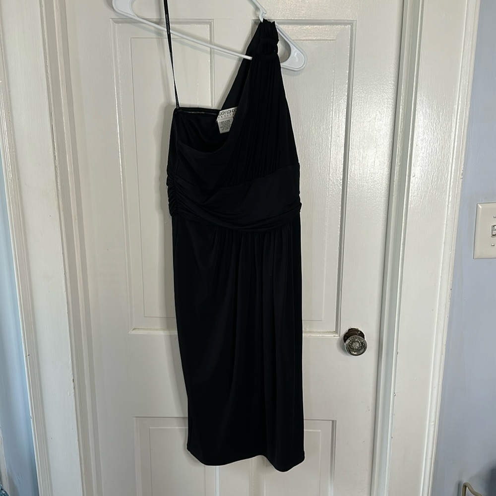 Black One Shoulder Dress
